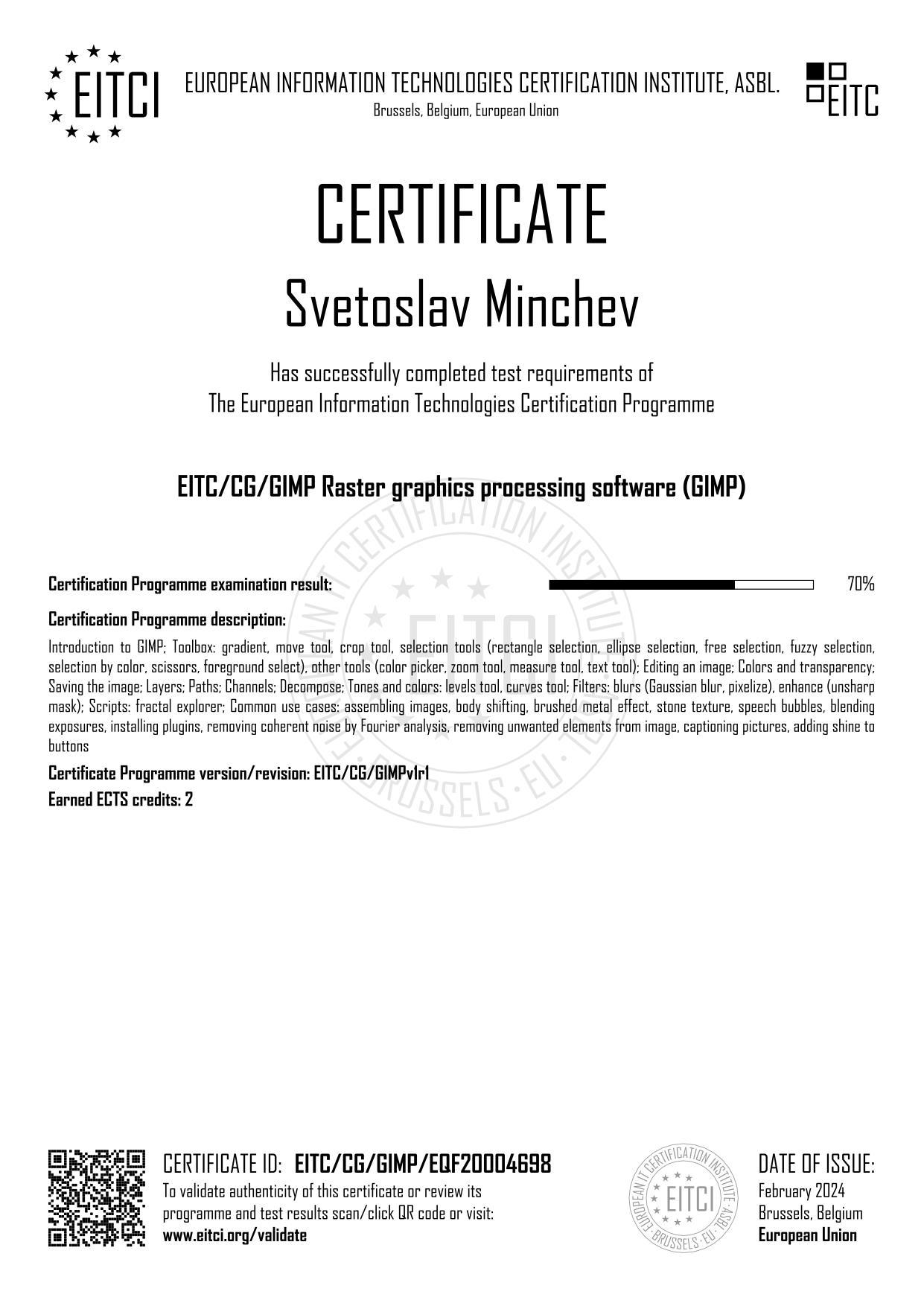 EITC-CG-GIMP-EQF20004698