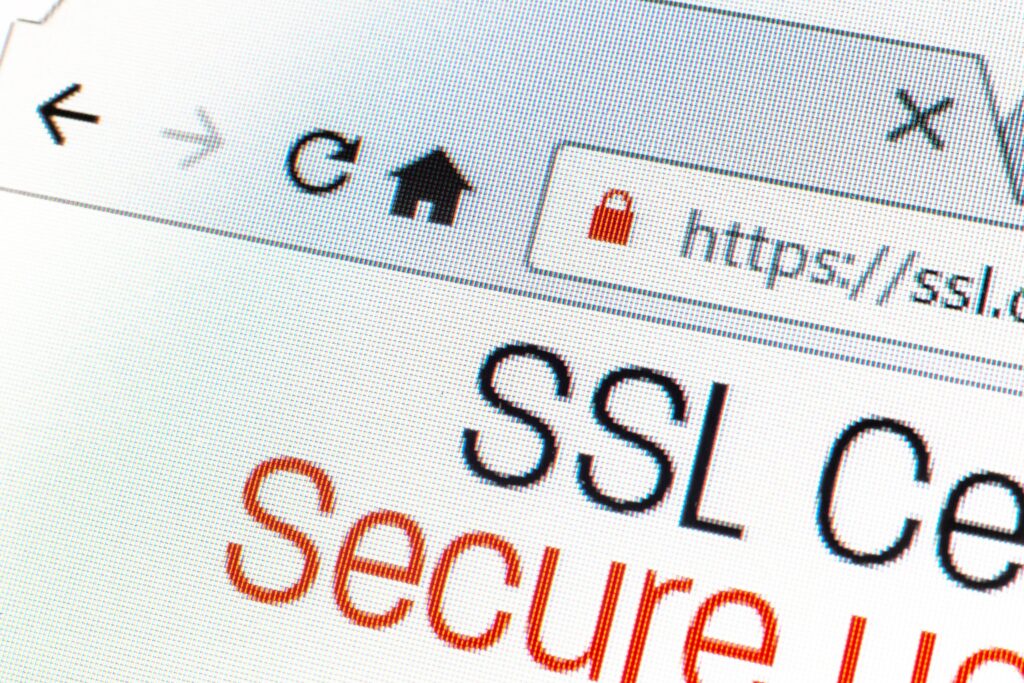 изображение икона на SSL сертификат или криптирана връзка
